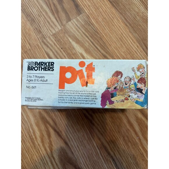 Parker Brothers Pit Card Trading Game No. 661 Ages 12+, 1+ Players Vtg Complete - Picture 6 of 9